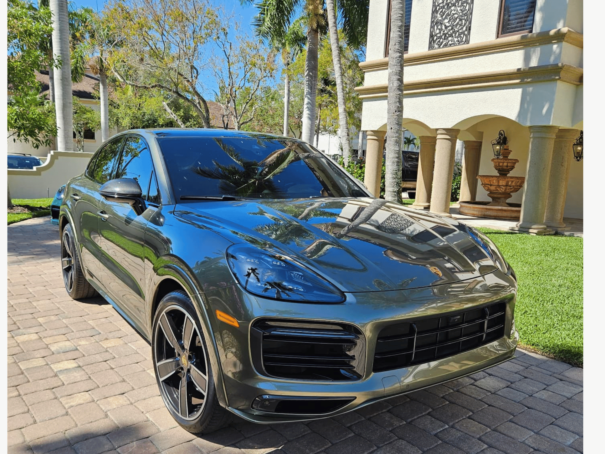 Porsche Cayenne exterior detail and shine protection in Naples Florida